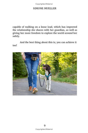 Simone Mueller Walking Together: Loose Lead Walking for High Energy Dogs (Predation Substitute Training) Paperback – April 3, 2024