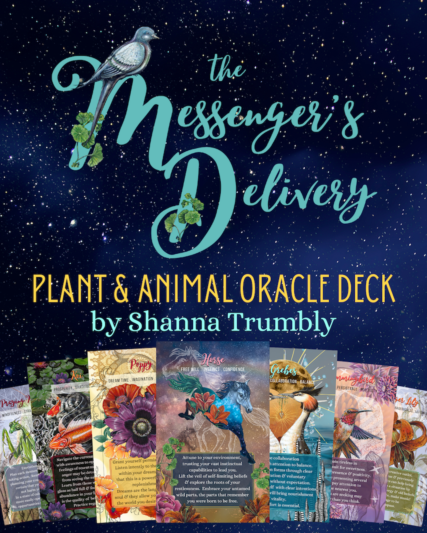 New!!!  The Messenger's Delivery Oracle Card Deck for Inspiration