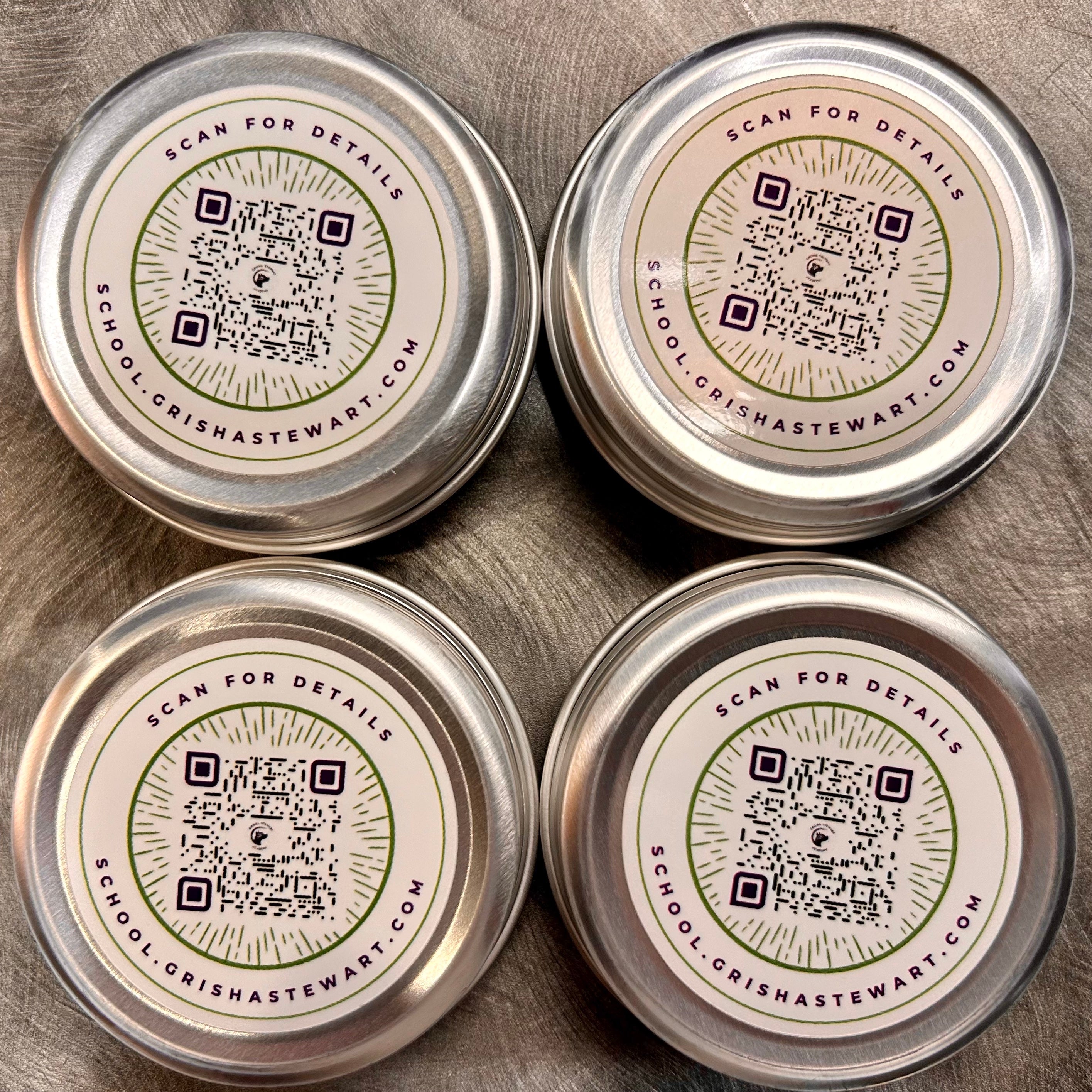New!!   Pocket Sized Treat Tins  Set of 4