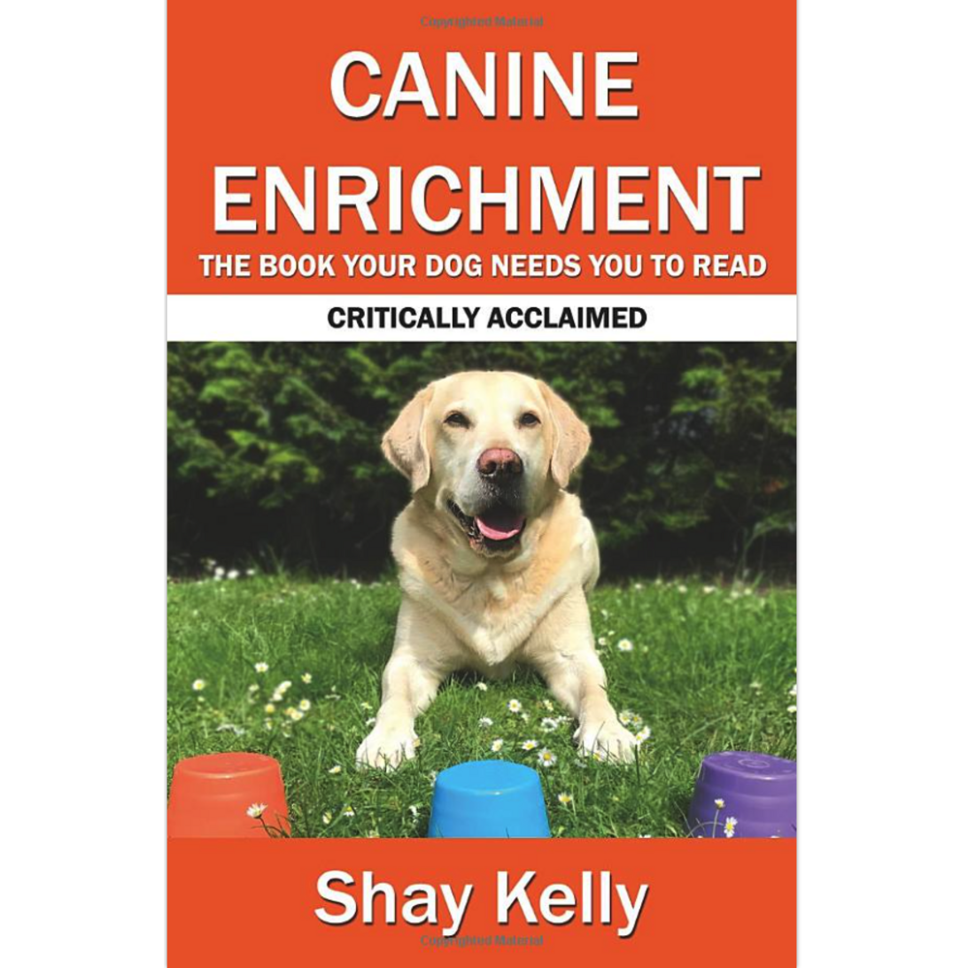 Canine Enrichment Book by Shay Kelly MSc