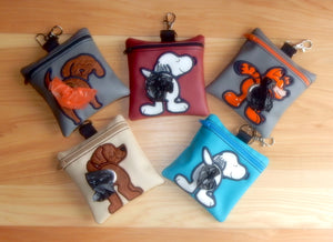 Doggie Poop Bag Pouch -Dispenser with eco friendly bags